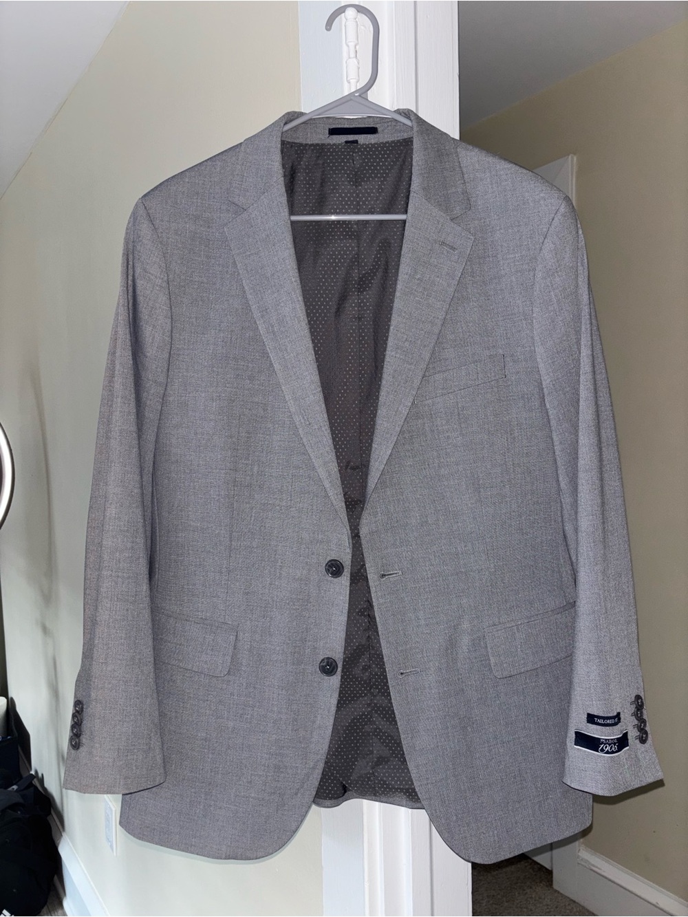 NEW Jos. A. Bank Light Gray Sport Coat Blazer